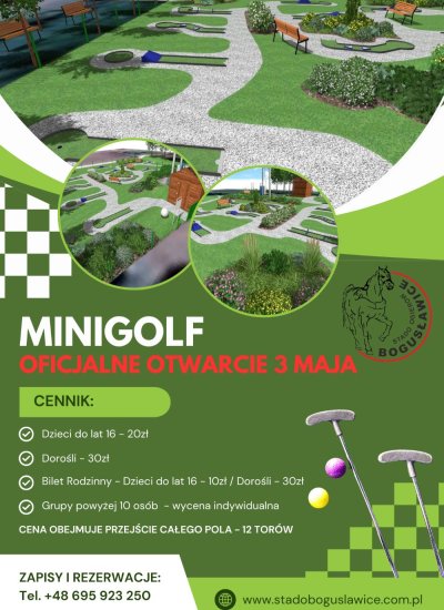 Otwarcie pola Minigolf 03.05.24