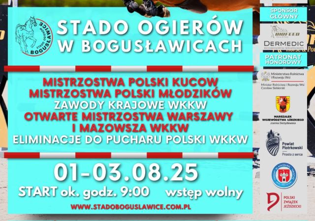 01-03.08.25 MP Kuców, MP Młodzików, Zawody Krajowe WKKW