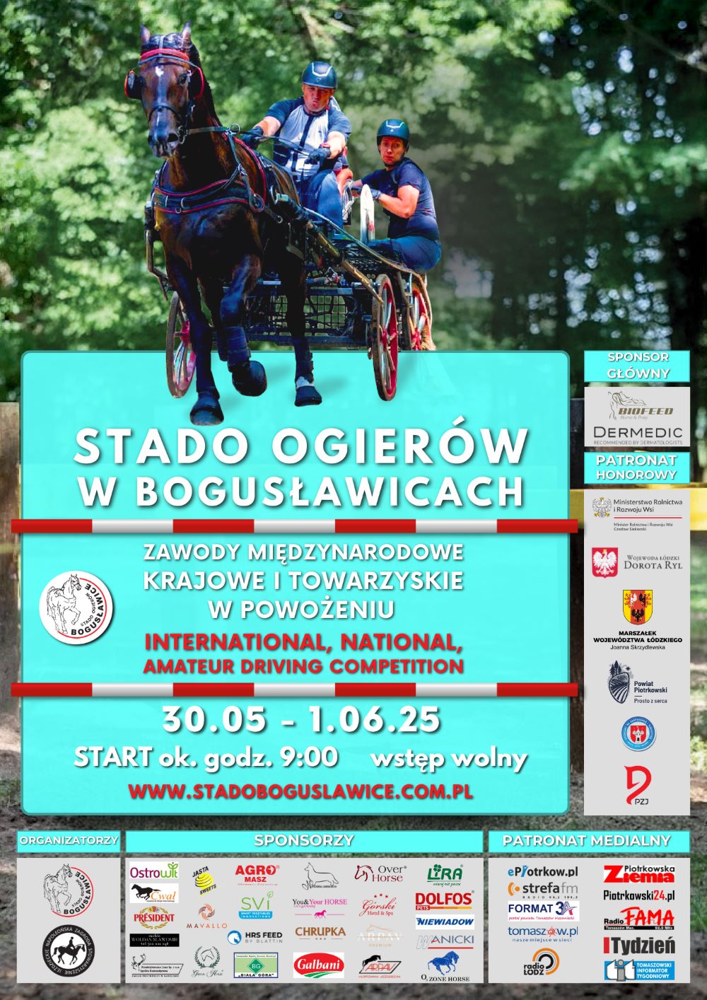 Zawody Międzynarodowe, Krajowe i Towarzyskie w Powożeniu www.jpg