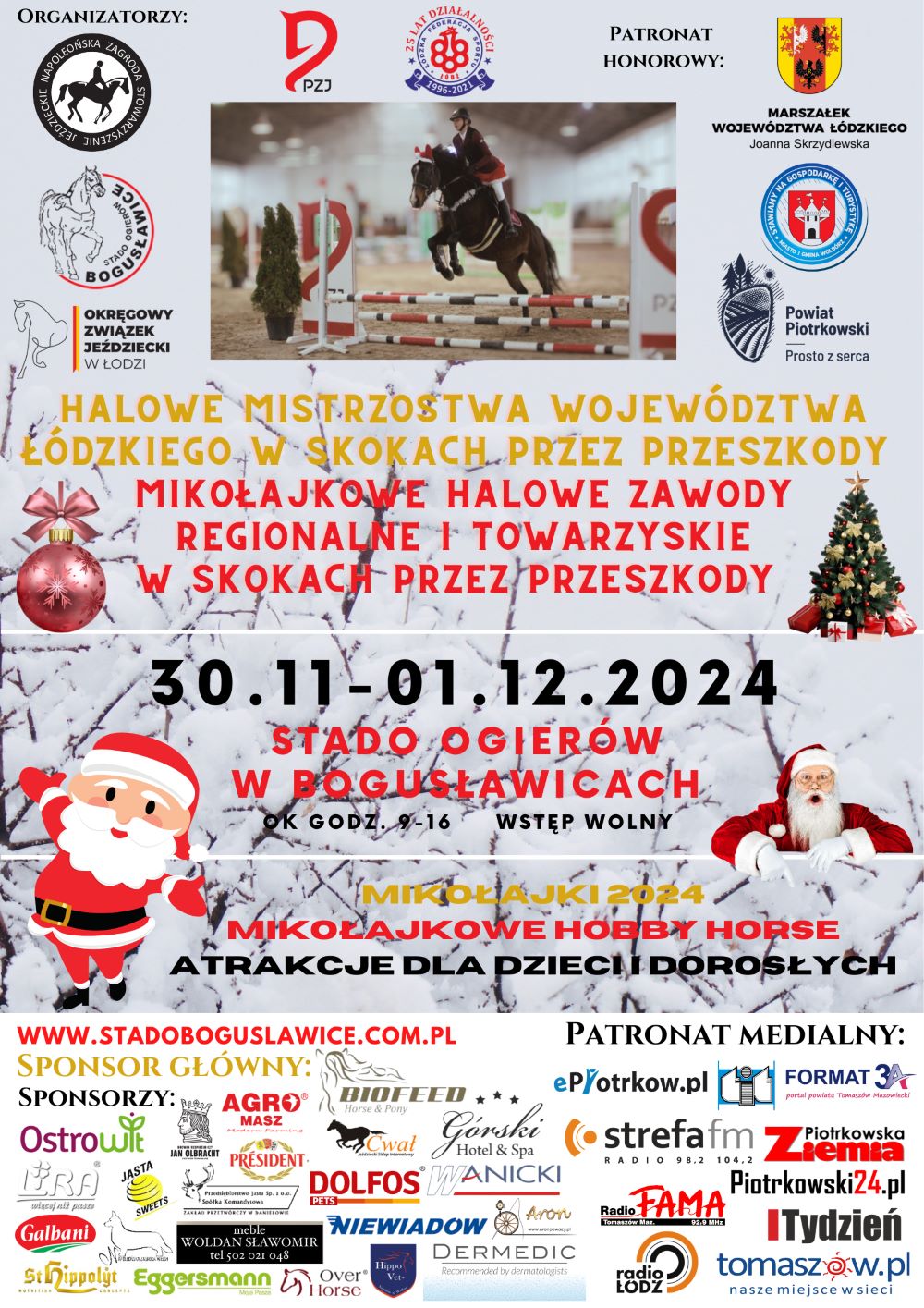 Zawody Jeździeckie 30.11-01.12.2024 www.jpg